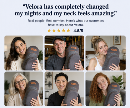 A More Relaxed Neck in 15 Minutes With 
Velora™